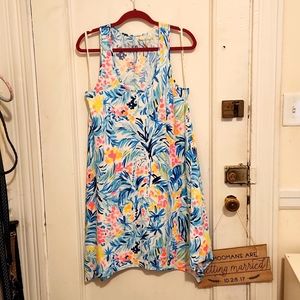 EUC Lilly Pulitzer Melle Trapeze tank dress